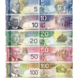 Buy Canadian Dollar (CAD) Notes