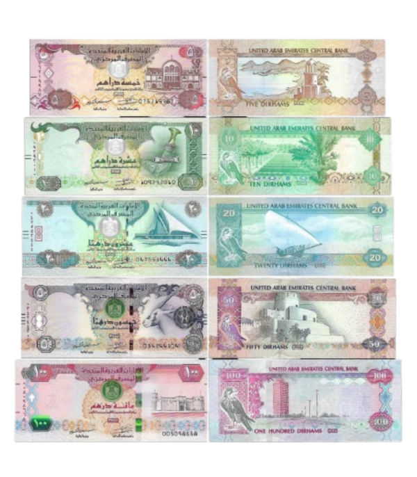 United Arab Emirates Dirham (AED) Notes